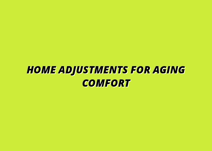 adapting your home for aging in place