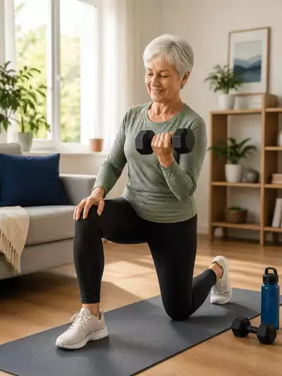 Image showcasing a personalized strength training plan