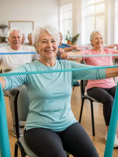 Image of a wellness program for seniors