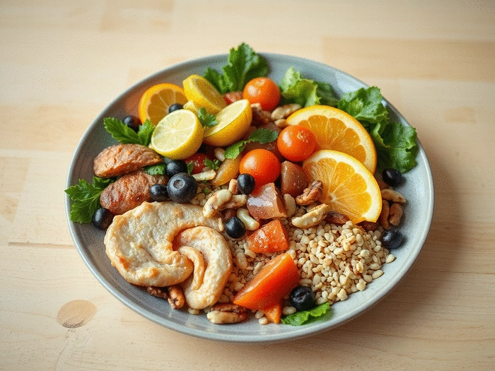 how to create a balanced diet for seniors over 50