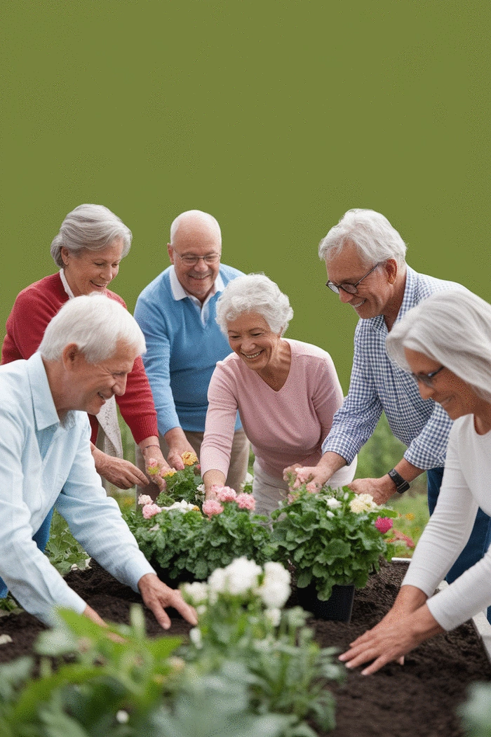 impact of community involvement on senior wellness